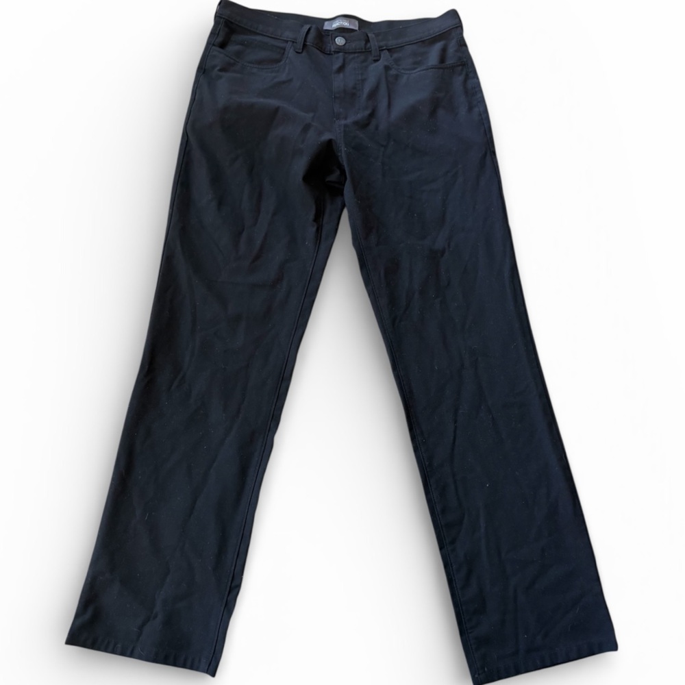 Kenneth Cole Reaction Black Trousers 34X32